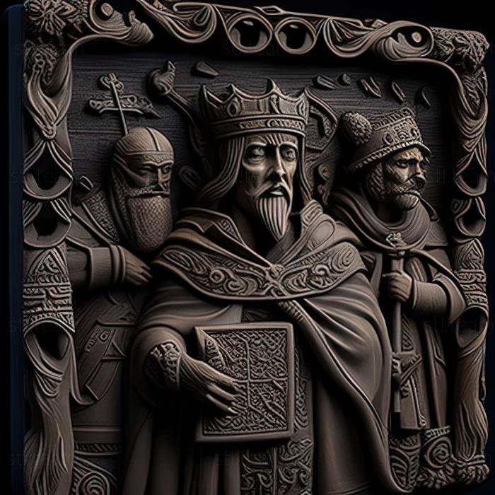 3D модель Гра Crusader Kings II The Old Gods (STL)